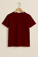 Kids Basic Tee -Maroon