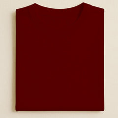 Kids Basic Tee -Maroon