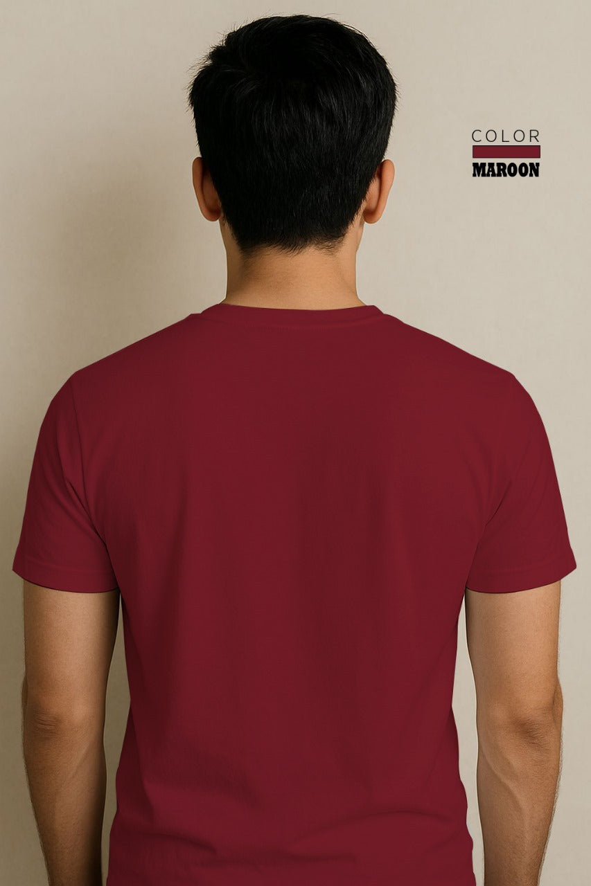 Short Sleeve T-Shirt -Maroon