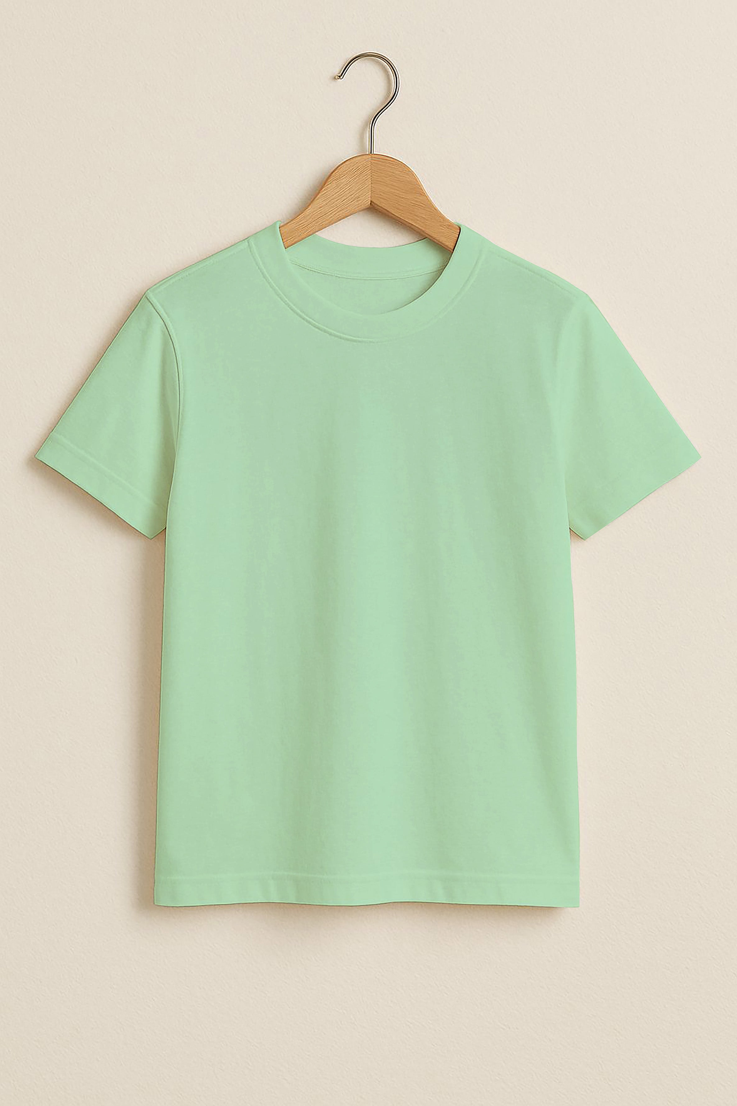 Kids Basic Tee -Mint Green