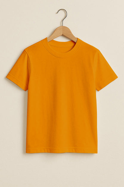 Kids Basic Tee -Musturd