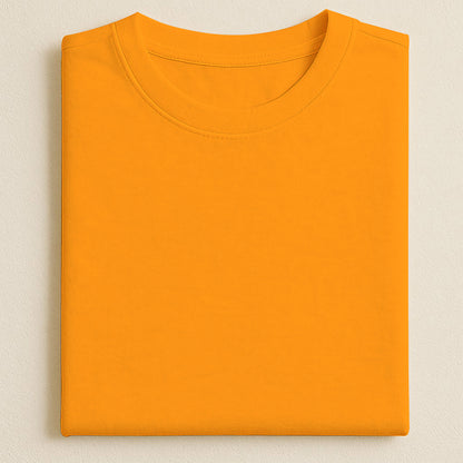 Kids Basic Tee -Musturd