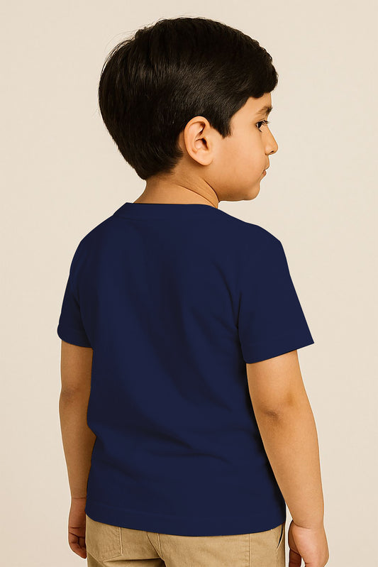 Kids Basic Tee -Navy Blue