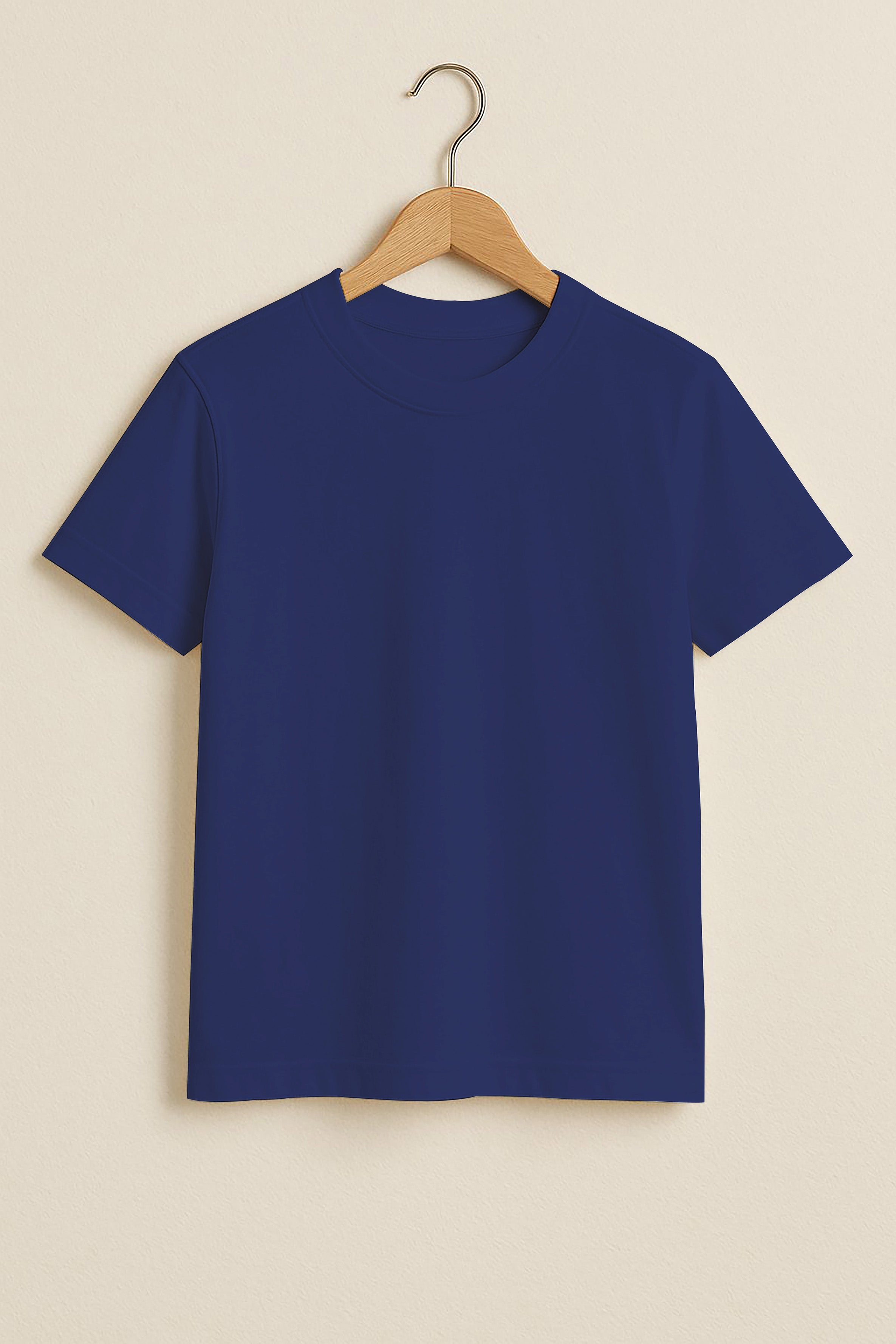 Kids Basic Tee -Navy Blue
