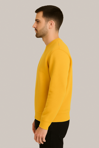 Bright Yellow Sweatshirt – Fresh Vibes, Everyday Comfort