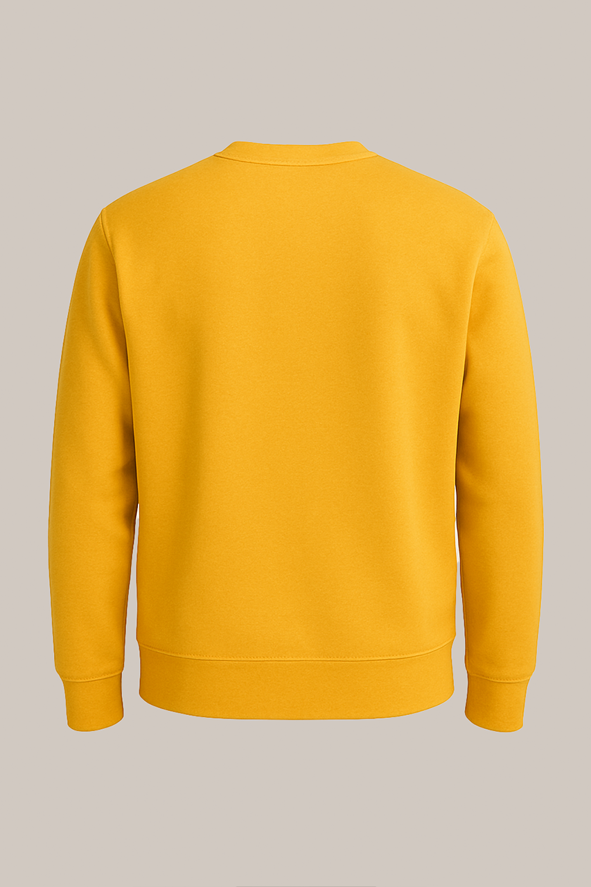 Bright Yellow Sweatshirt – Fresh Vibes, Everyday Comfort
