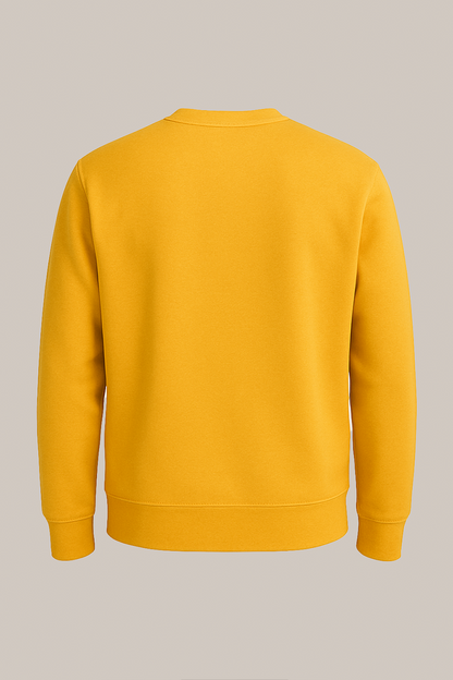 Bright Yellow Sweatshirt – Fresh Vibes, Everyday Comfort