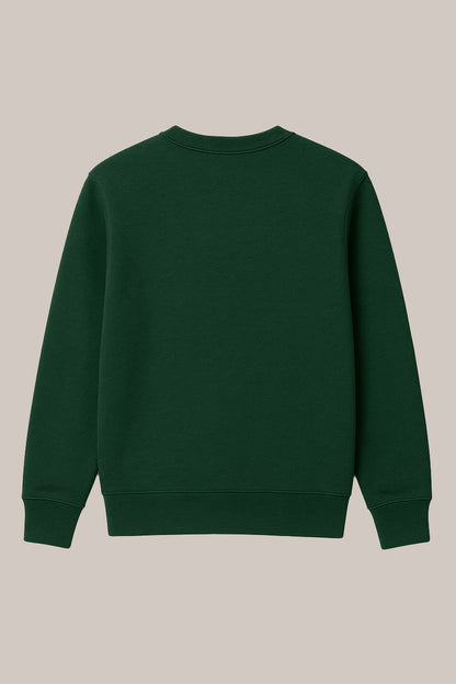 Bottle Green Sweatshirt – Bold Color, Everyday Comfort