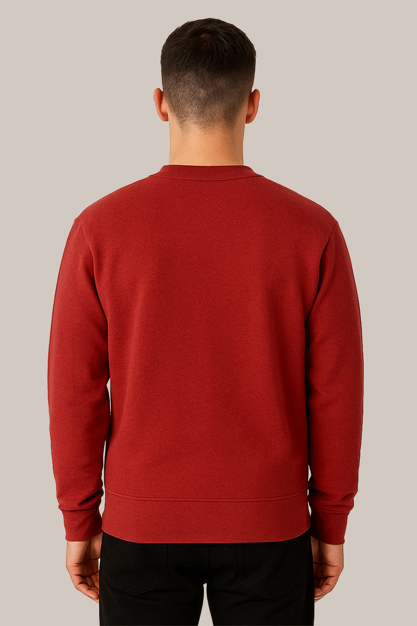 Bold Red Sweatshirt – Stand Out in Comfort