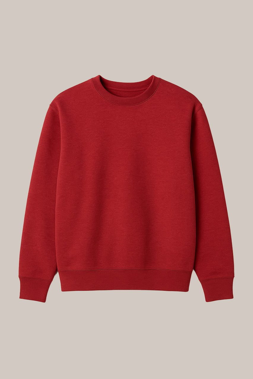 Bold Red Sweatshirt – Stand Out in Comfort