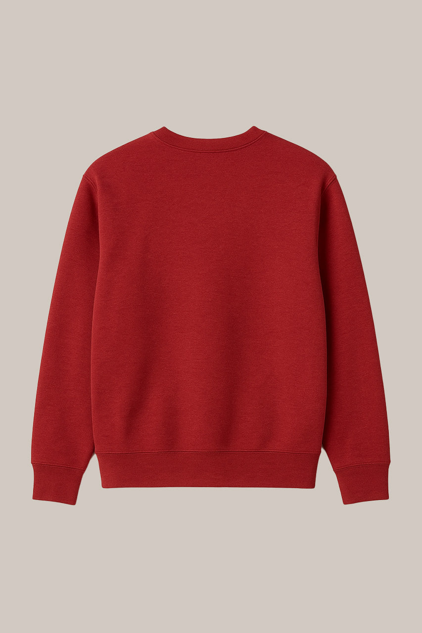 Bold Red Sweatshirt – Stand Out in Comfort