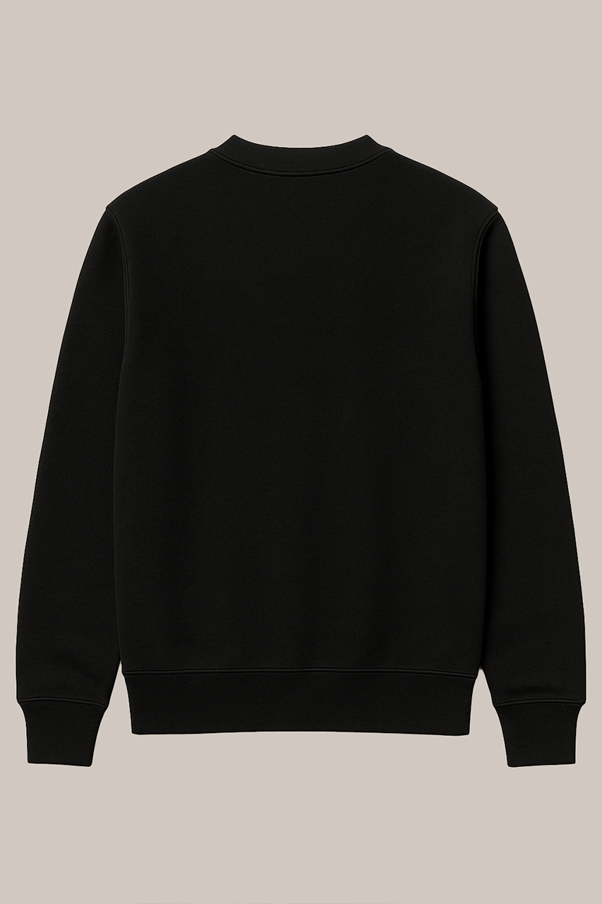 Classic Black Sweatshirt – Timeless Comfort in Every Stitch