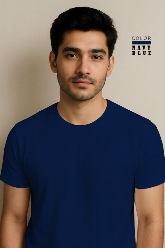 Short Sleeve T-Shirt -Navy Blue