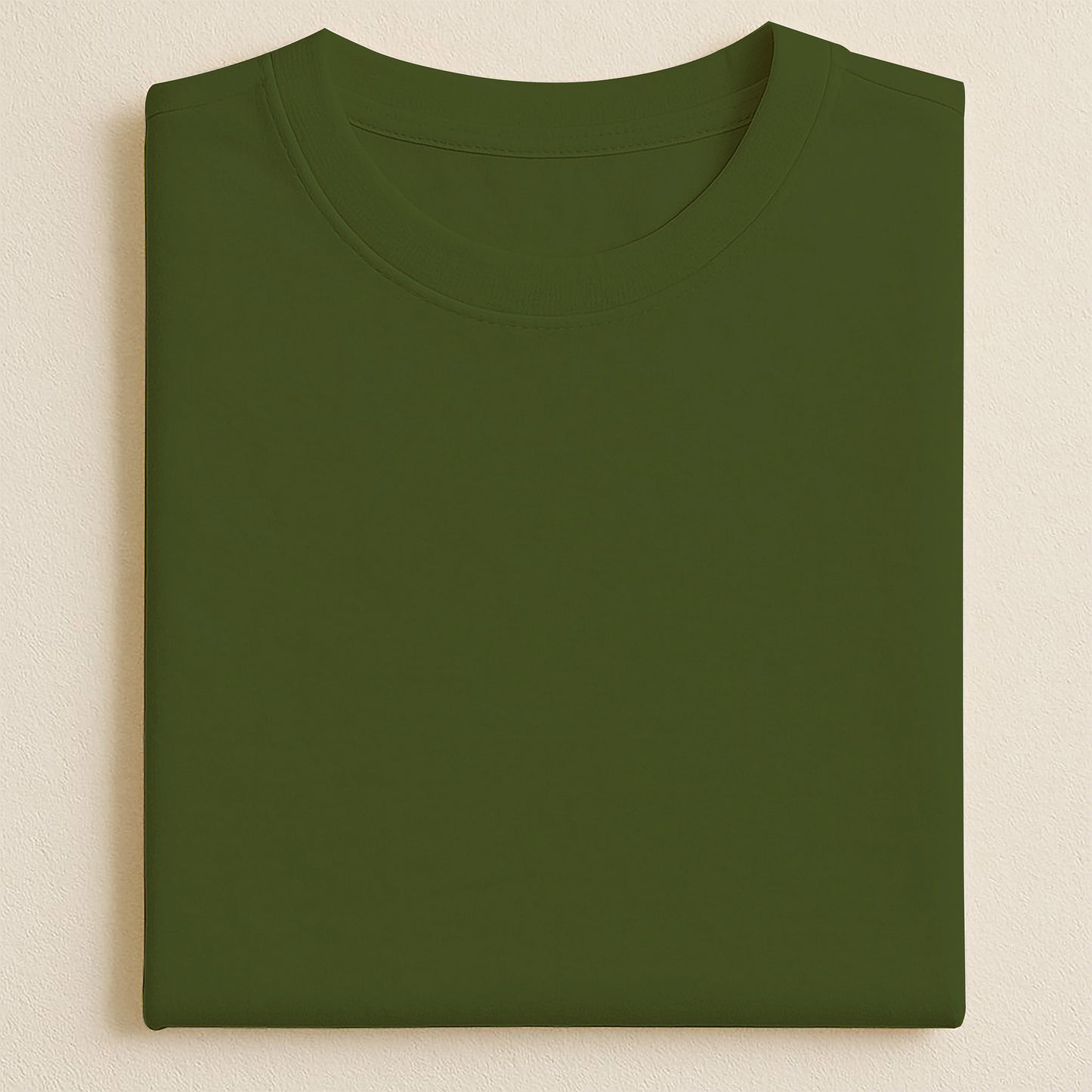 Kids Basic Tee -Olive Green
