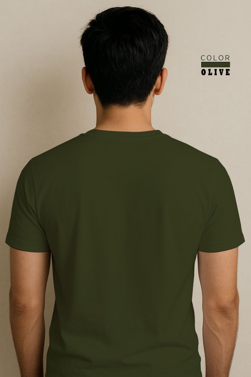 Short Sleeve T-Shirt -Olive Green