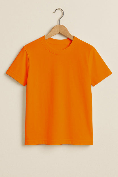 Kids Basic Tee -Orange