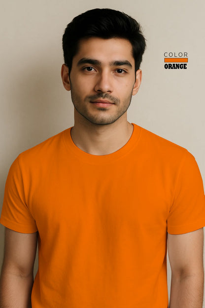 Short Sleeve T-Shirt -Orange