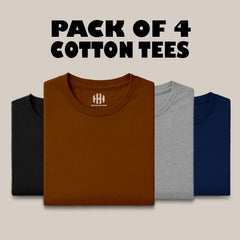 Pack of 4 Basic T-Shirt
