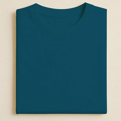 Kids Basic Tee - Petrolum Blue