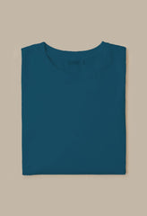 Short Sleeve T-Shirt -Petrolum Blue
