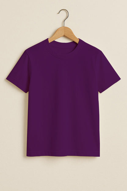 Kids Basic Tee - Purple