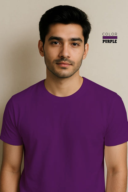 Short Sleeve T-Shirt -Purple