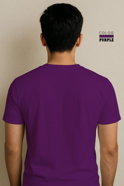 Short Sleeve T-Shirt -Purple