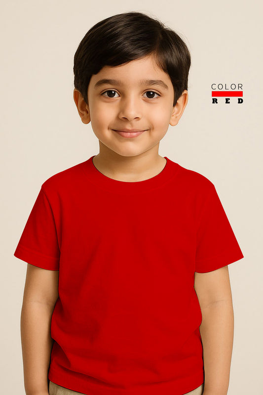 Kids Basic Tee - Red