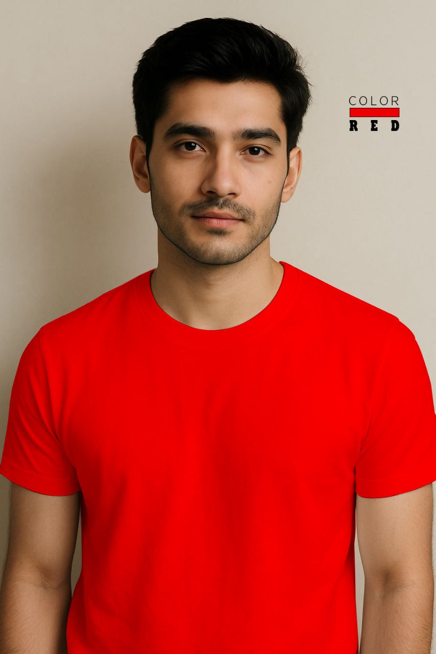 Short Sleeve T-Shirt -Red