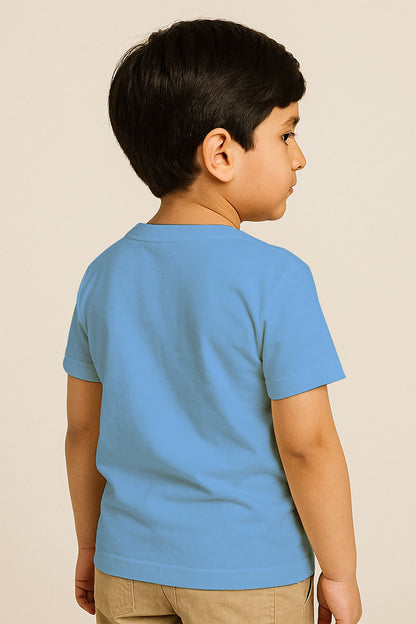 Kids Basic Tee - Sea Blue