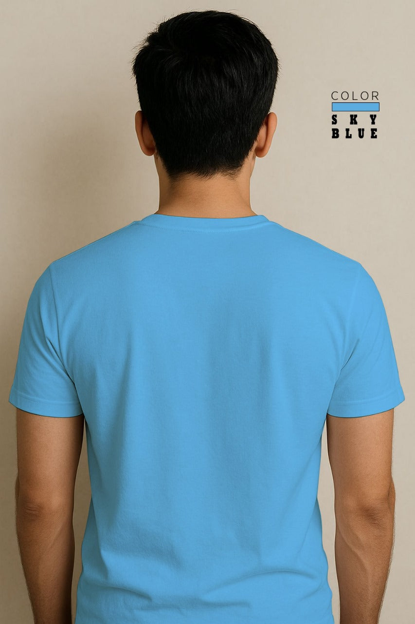 Short Sleeve T-Shirt -Sea Blue