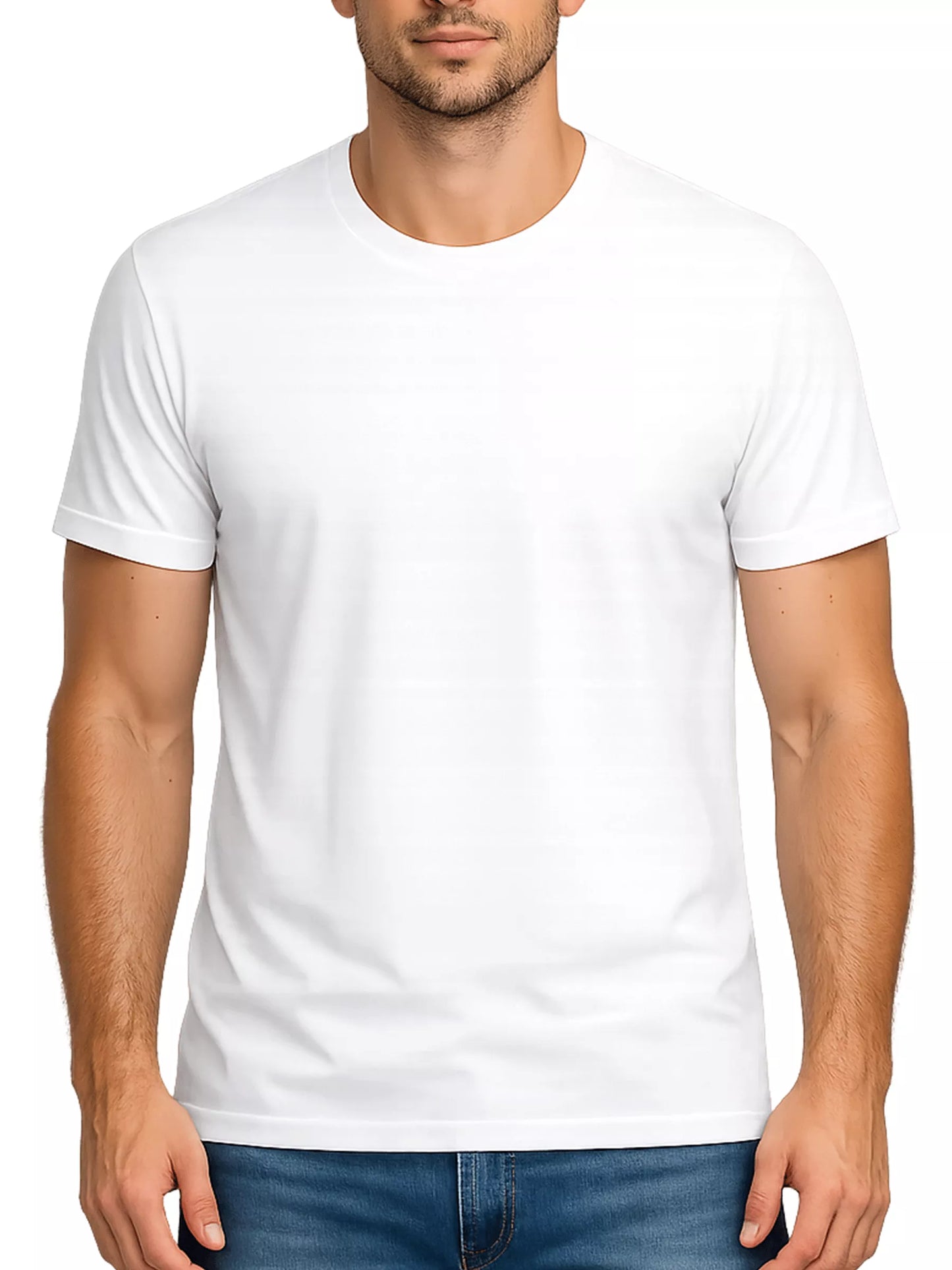Basic T-Shirt - White (Custom Printing)