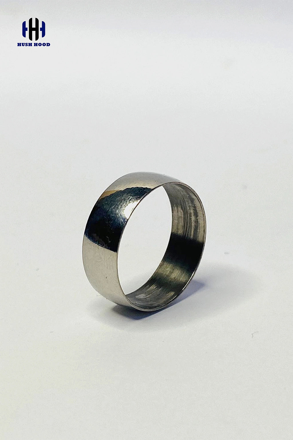 Stainless Steel Plain Band Ring – Minimal Classic Design
