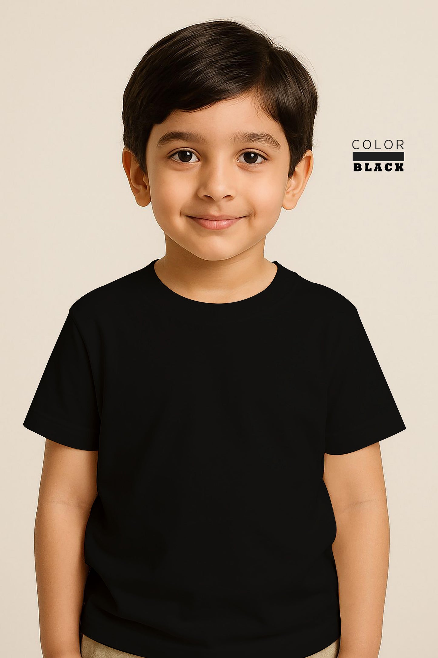 Kids Basic Tee - Black