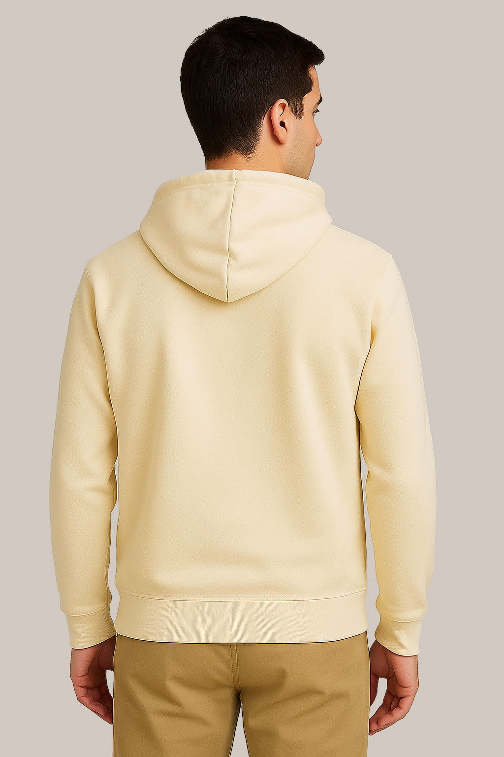 Cream Hoodie – Minimal Style, Maximum Comfort