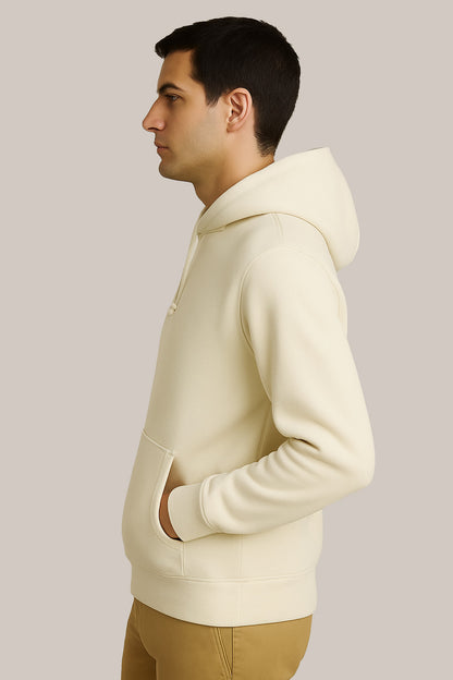 Cream Hoodie – Minimal Style, Maximum Comfort