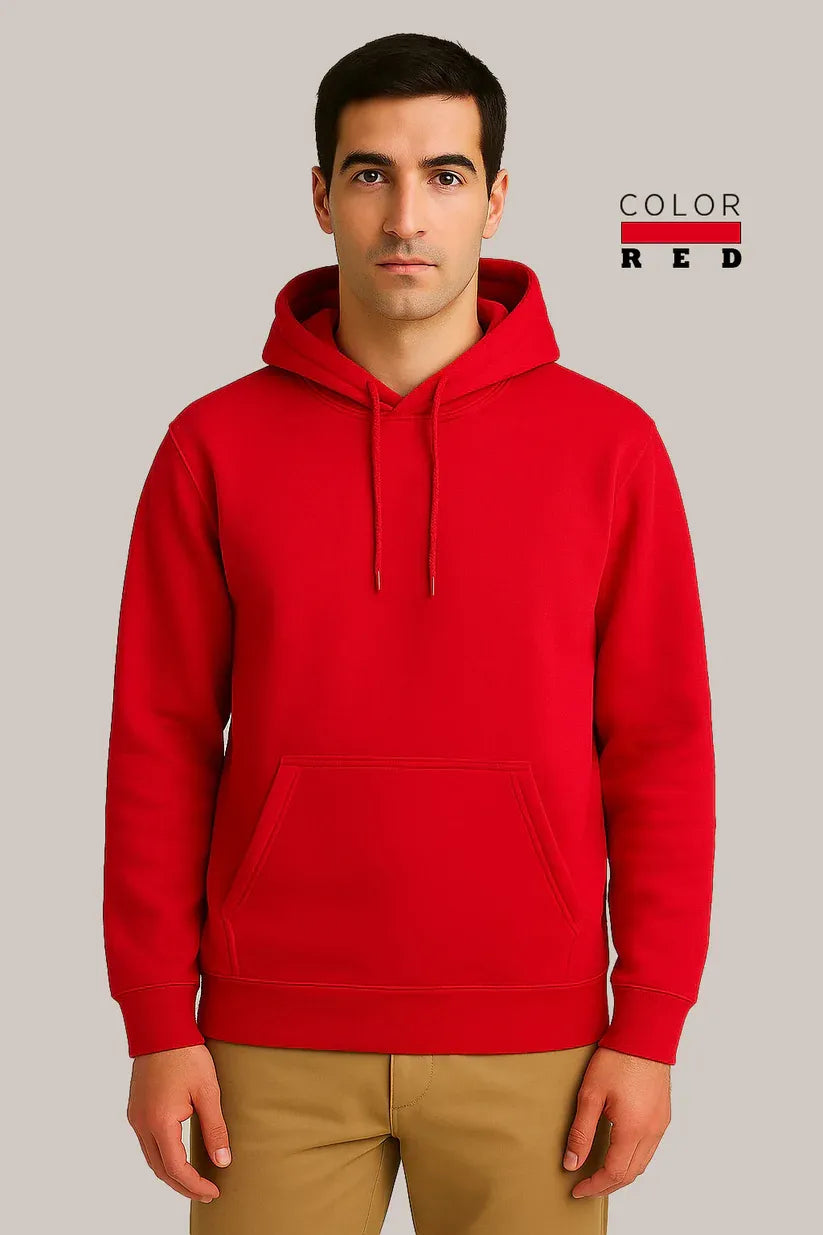 Red Hoodie – Bold Style, Everyday Comfort