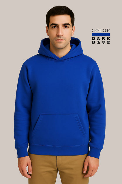 Dark Blue Hoodie – Cool Tones, Everyday Ease