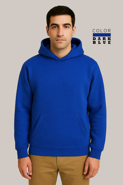Dark Blue Hoodie – Cool Tones, Everyday Ease