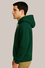 Bottle Green Hoodie – Deep Tone, Ultimate Comfort