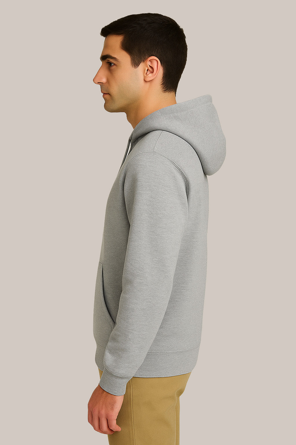 Grey Hoodie – Timeless Neutral, Everyday Comfort