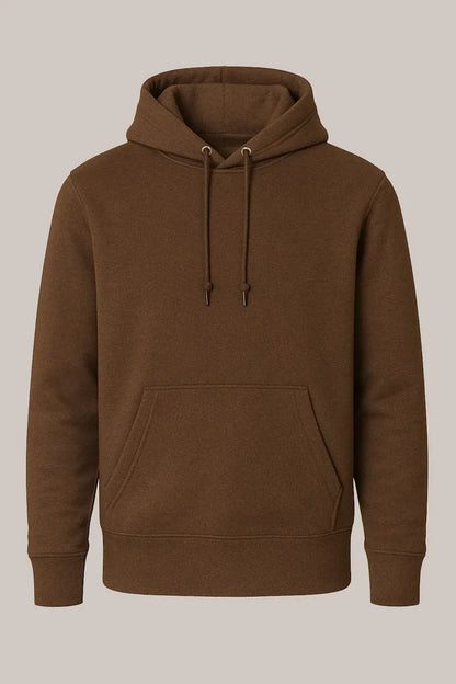 Warm Brown Hoodie – Earthy Vibes, Everyday Comfort