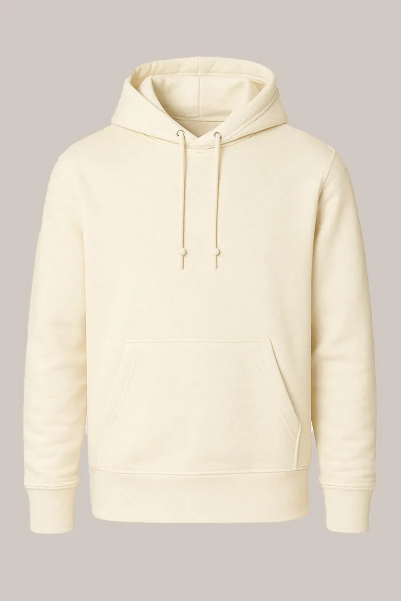 Cream Hoodie – Minimal Style, Maximum Comfort