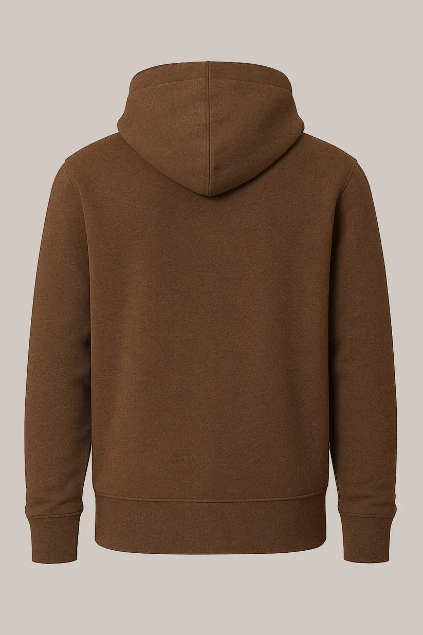 Warm Brown Hoodie – Earthy Vibes, Everyday Comfort