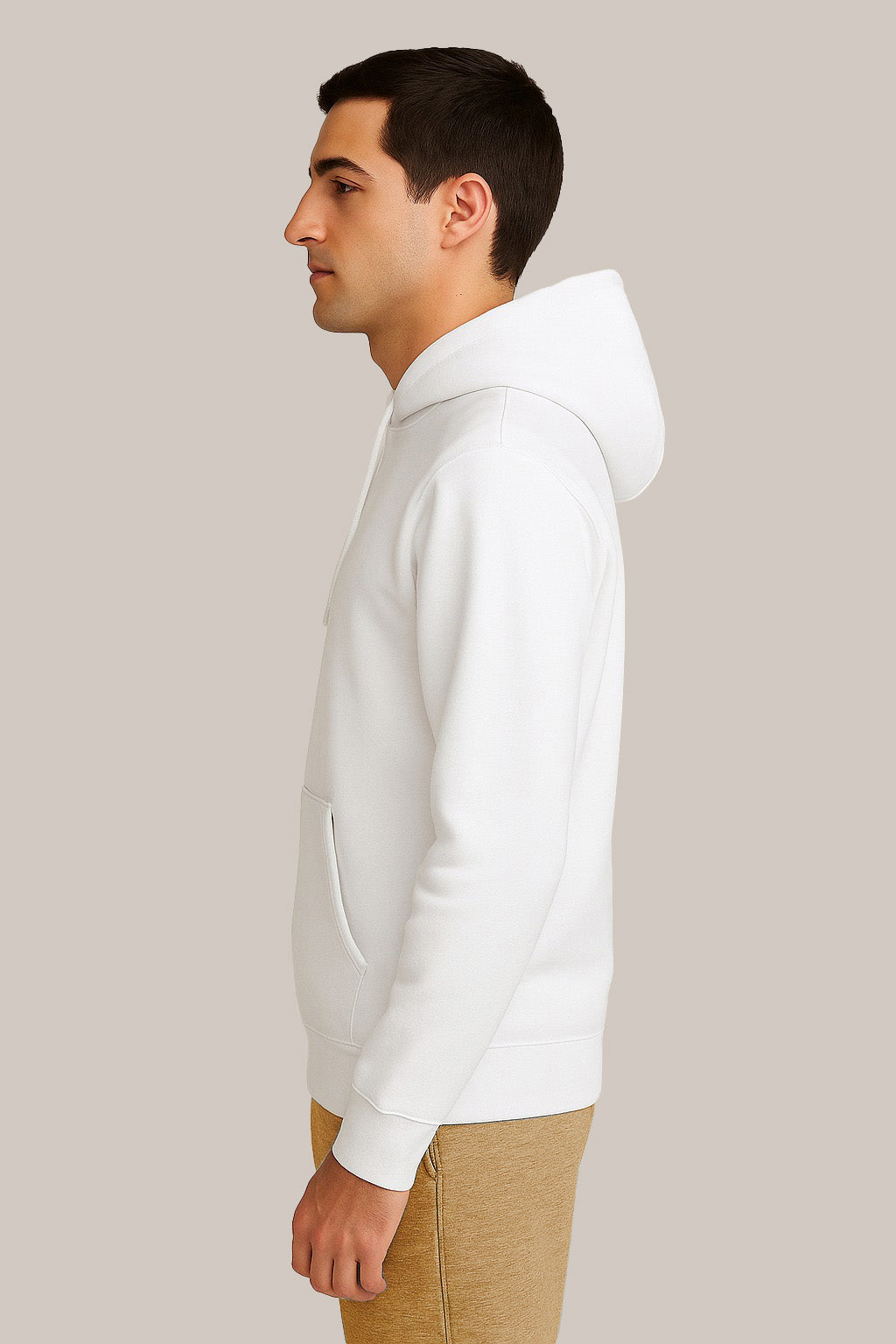 White Hoodie – Crisp Clean Style, Ultimate Comfort