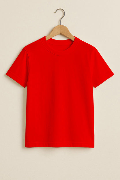 Kids Basic Tee - Red