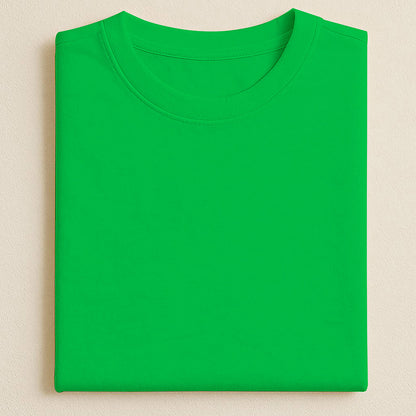Kids Basic Tee -Parrot Green
