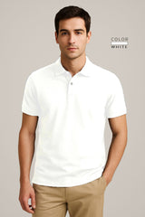 POLO TEE - WHITE
