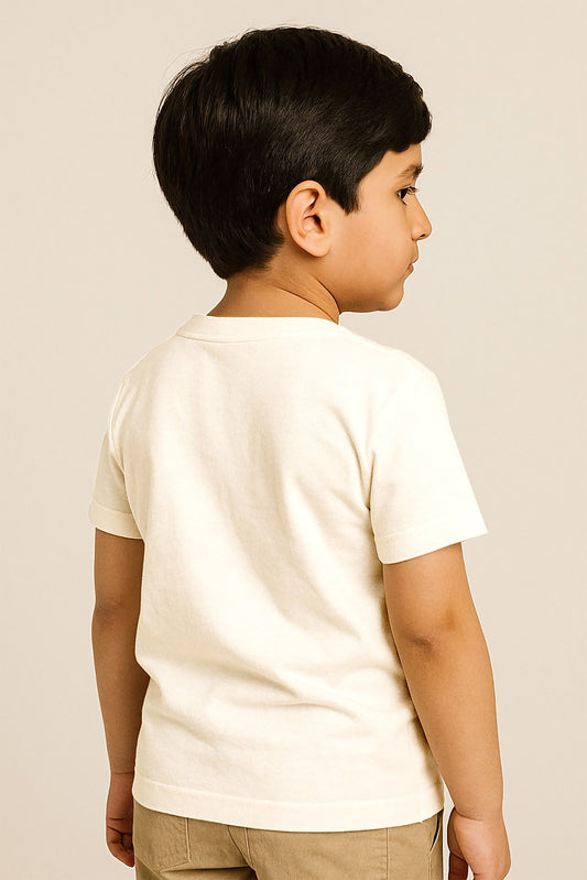 Kids Basic Tee - White