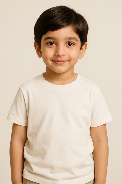 Kids Basic Tee - White